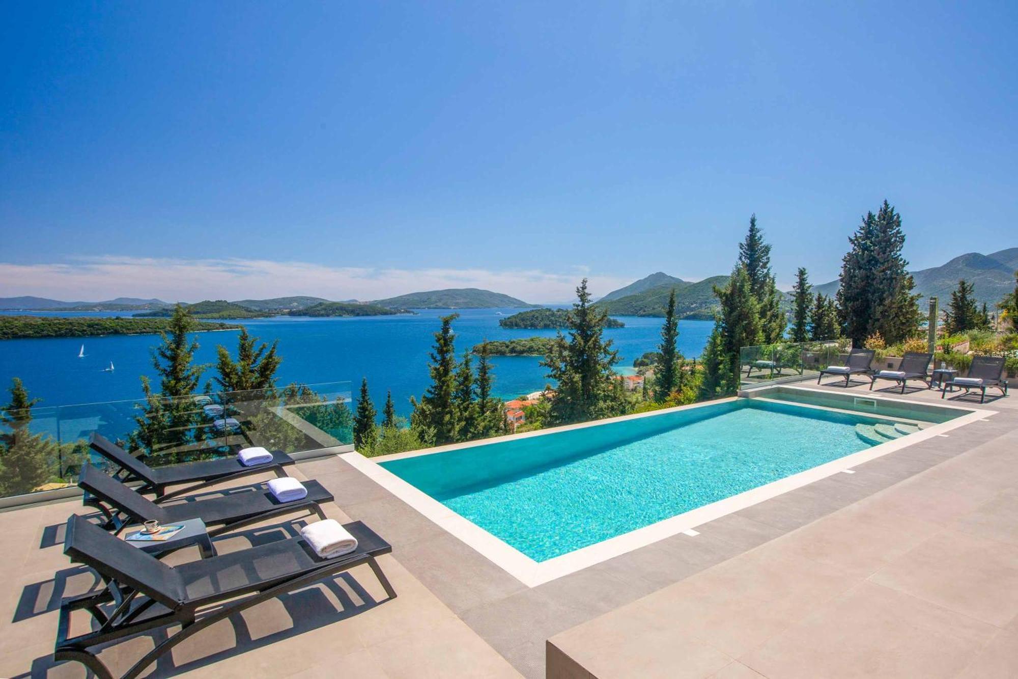 Villa Ino Lefkas Нидри Екстериор снимка