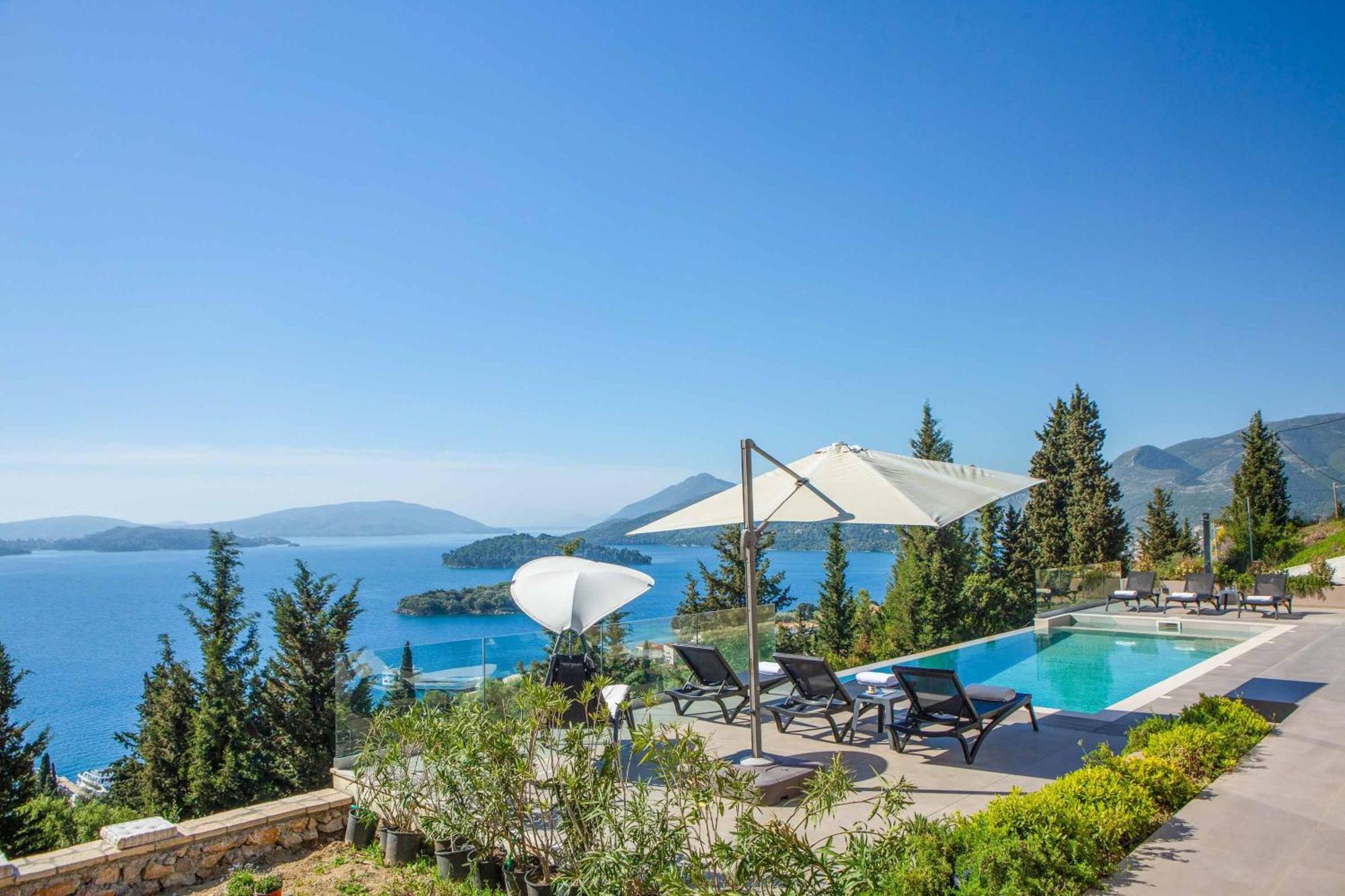 Villa Ino Lefkas Нидри Екстериор снимка