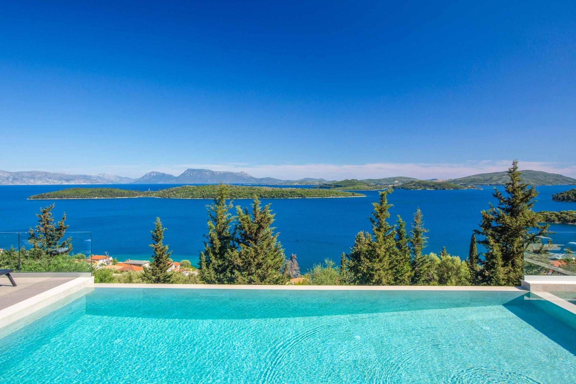 Villa Ino Lefkas Нидри Екстериор снимка