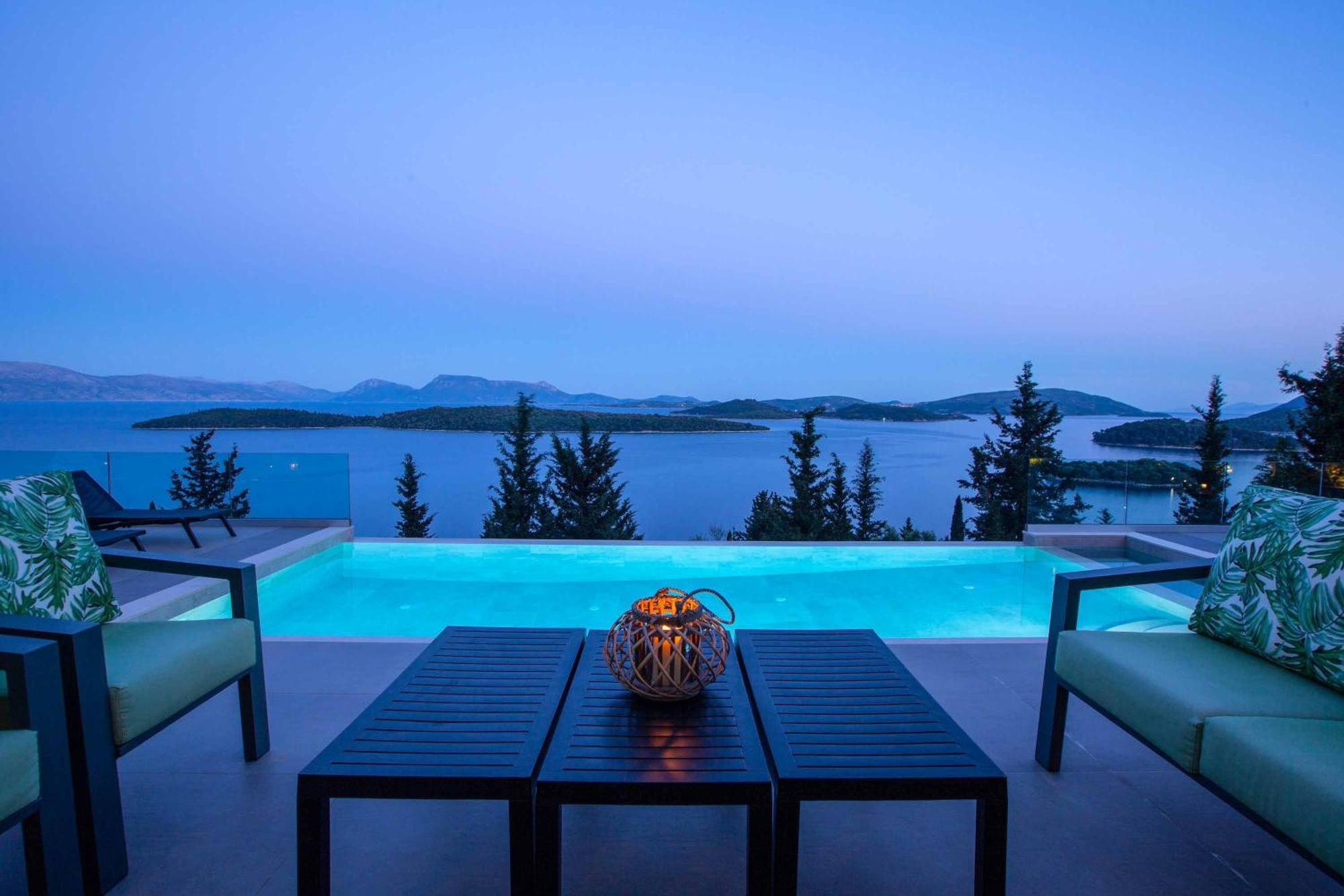 Villa Ino Lefkas Нидри Екстериор снимка