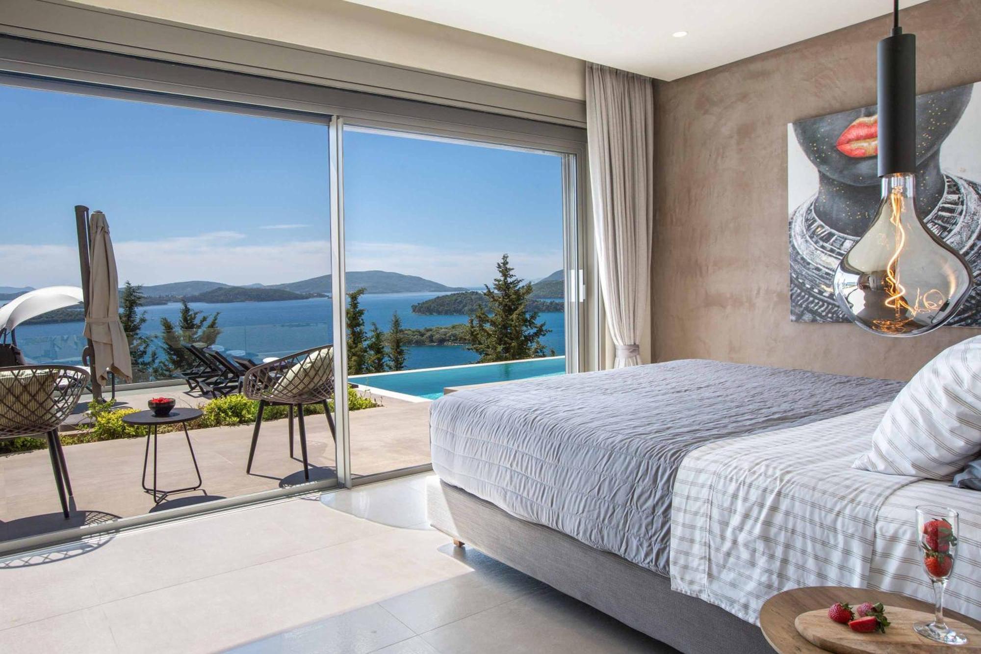 Villa Ino Lefkas Нидри Екстериор снимка
