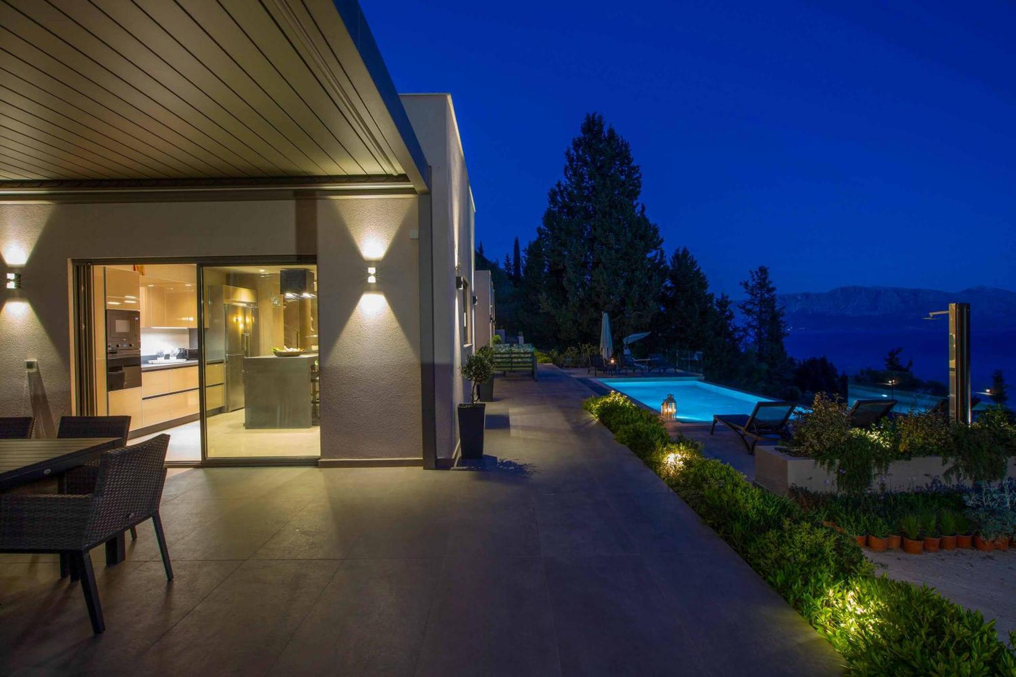 Villa Ino Lefkas Нидри Екстериор снимка
