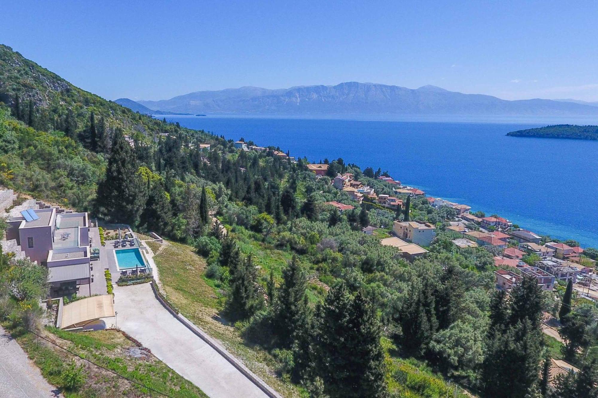 Villa Ino Lefkas Нидри Екстериор снимка