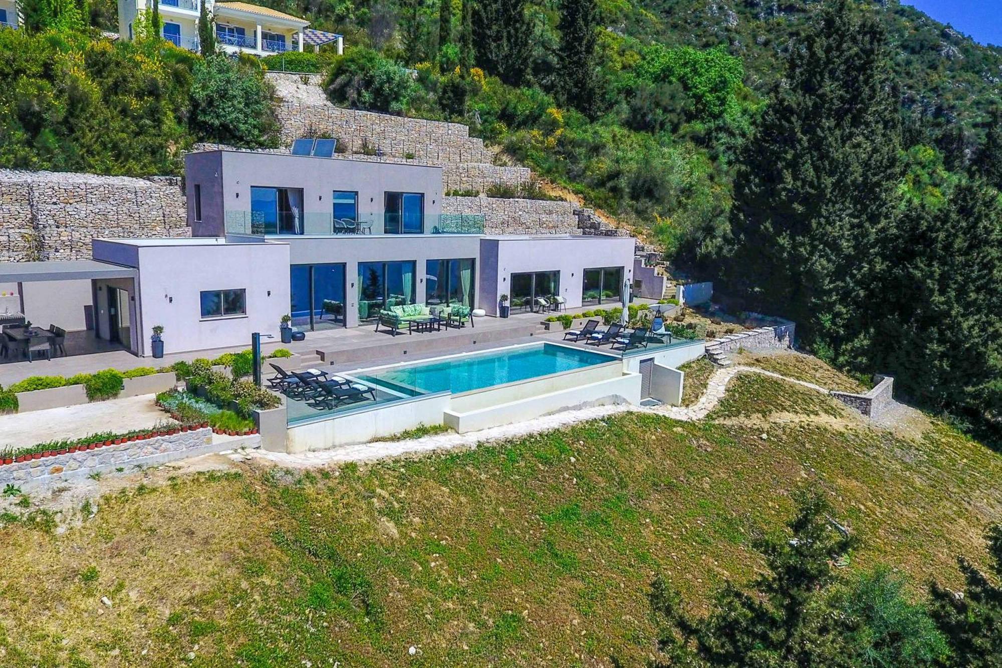 Villa Ino Lefkas Нидри Екстериор снимка